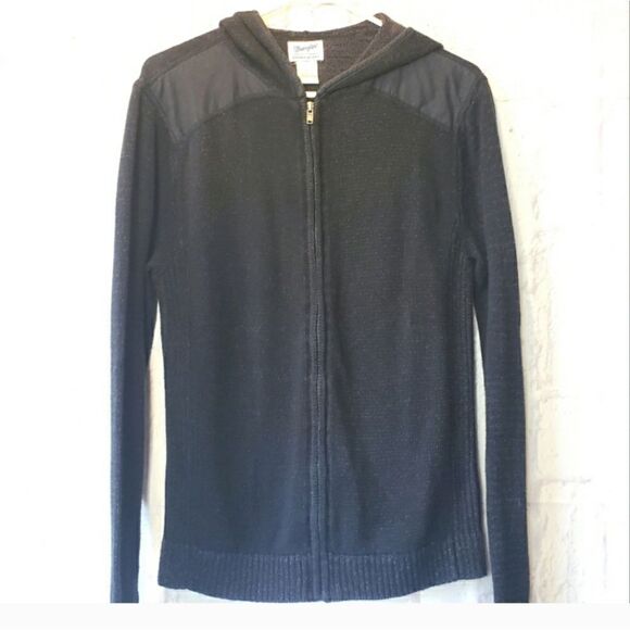 WRANGLER Full-zip Hooded Sweater Jacket Small - Picture 1 of 8